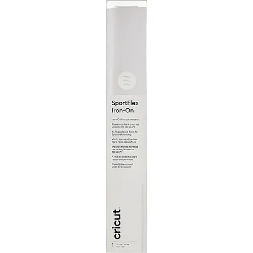 Cricut Aufb�gelfolie Sportflex weiss