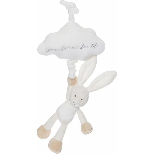 Diinglisar Spieluhr Hase Beige - 37 cm