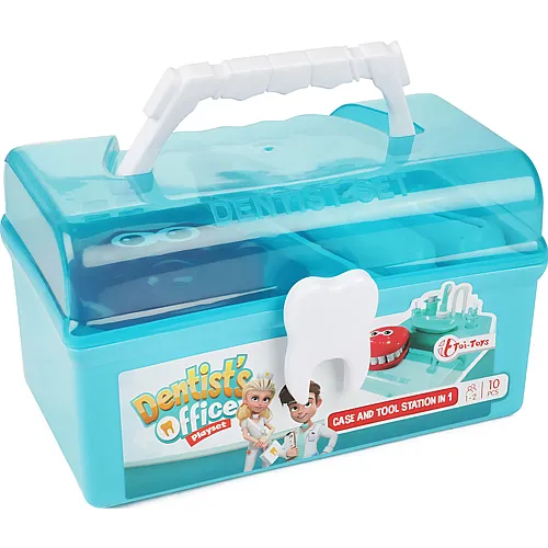 Toi-Toys Zahnarztkoffer mit Zubeh�r, 10-tlg.