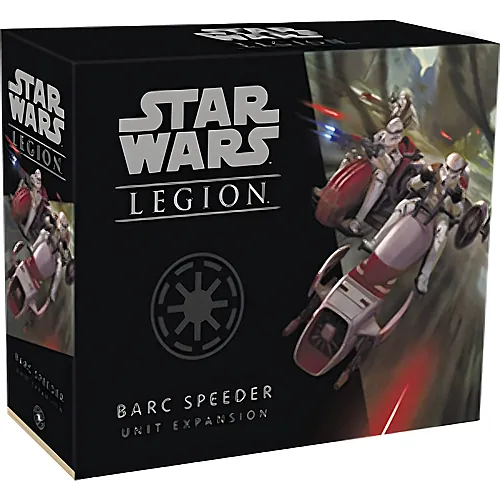 Atomic Mass Games Star Wars Legion: Galactic Republic Expansions: BARC Speeder Unit, Unit Expansion, Miniatures Game, Ages 14+, 2 Players, 90 Minutes Playing Time