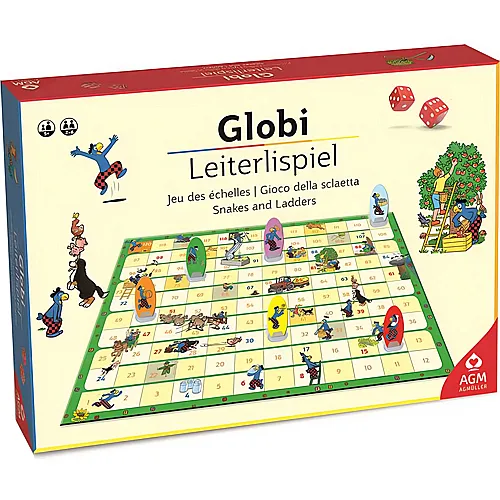 Globi Verlag Spiele Globi Leiterlispiel Bauernhof