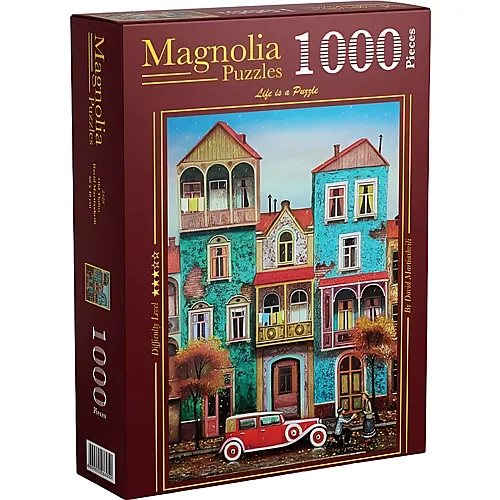 Magnolia Puzzle David Martiashvili Old Tbilis (1000Teile)