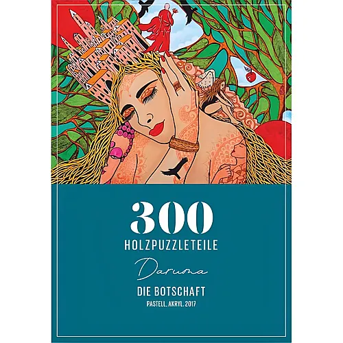 Davici Wooden Jigsaw Puzzle - The Message (300Teile)