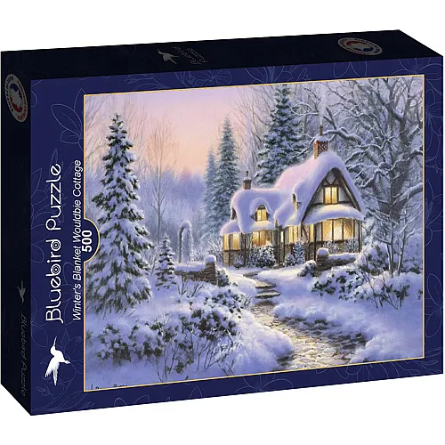 Winter's Blanket Wouldbie Cottage 500Teile