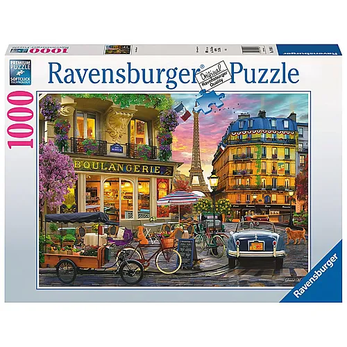 Ravensburger Puzzle Paris im Morgenrot (1000Teile)