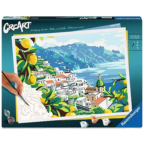 Ravensburger CreArt Malen nach Zahlen - Amalfik�ste