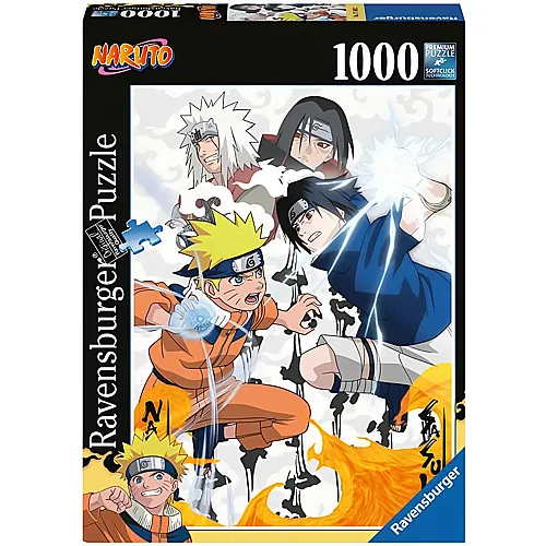 Ravensburger Puzzle Naruto Shippuden Naruto vs. Sasuke (1000Teile)