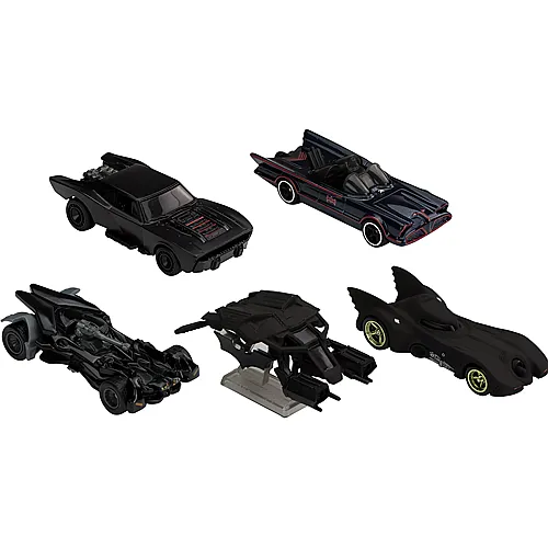 Hot Wheels Premium Car Batman Bundle (1:64)