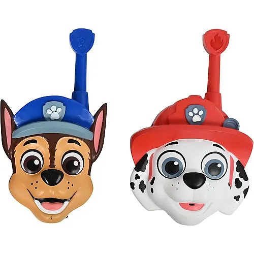 Lexibook Paw Patrol 3D Walkie-Talkies Chase & Marshall