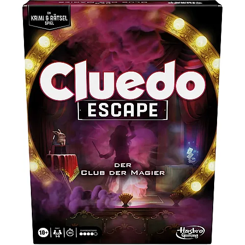 Hasbro Gaming Cluedo Escape The Illusionists Club (DE)