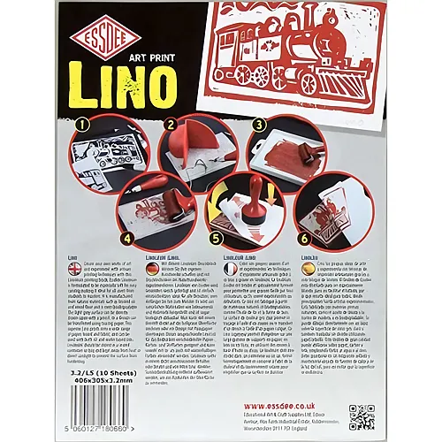 Essdee R-linoleum Druckplatten 10 Stk./pc 305x305x3.2mm