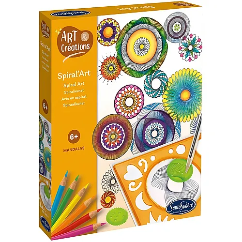 Bastelset Spiralart Mandala