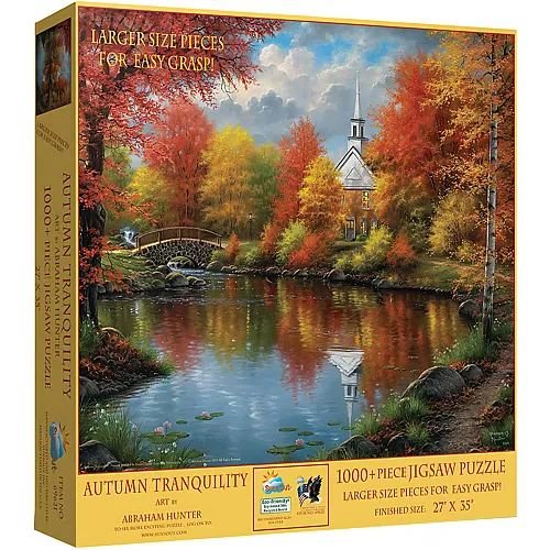 SunsOut Puzzle Abraham Hunter Autumn Tranquility - 1000 Teile