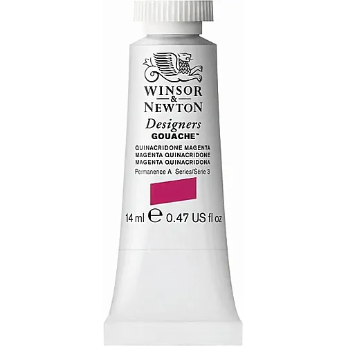 Winsor & Newton Wasserbasierte K�nstlerfarbe Quinacridone Magenta - 14 ml