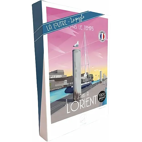 La Loutre Puzzle Pas le Temps, J'suis � LORIENT - 1000 Teile