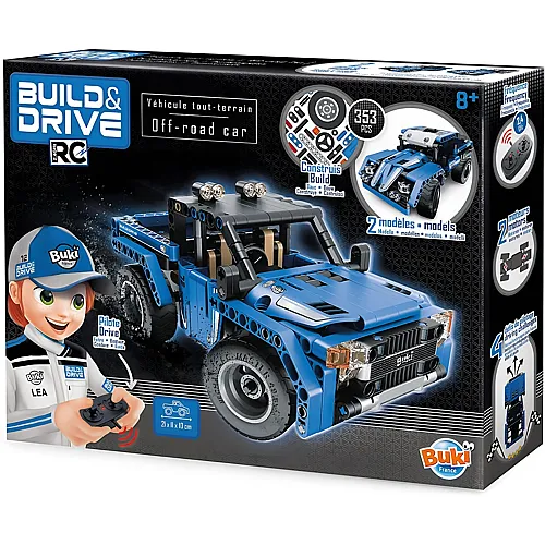 Buki Build & Drive Ferngesteuerter Offroader 4x4