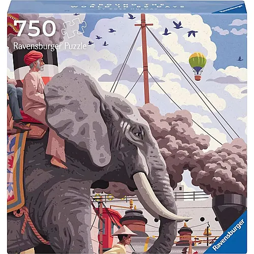 Ravensburger Puzzle Around the world in 80 days (750Teile)