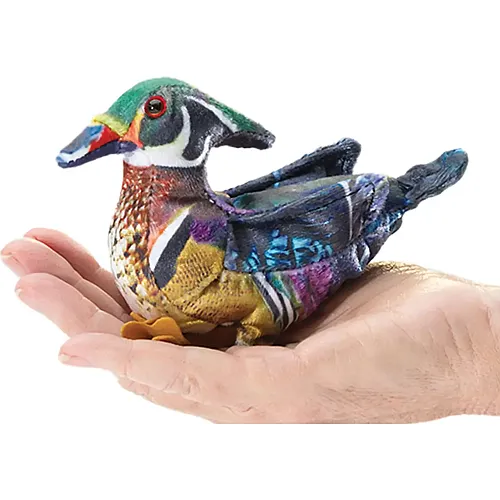 Folkmanis Fingerpuppe Ente - 14 cm