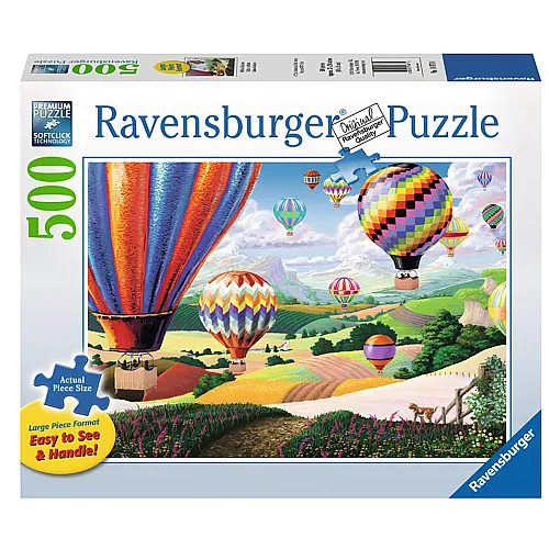 Ravensburger Puzzle Brilliant Balloons - 500 Teile