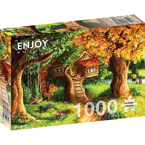 Enjoy Puzzle Tree House - 1000 Teile