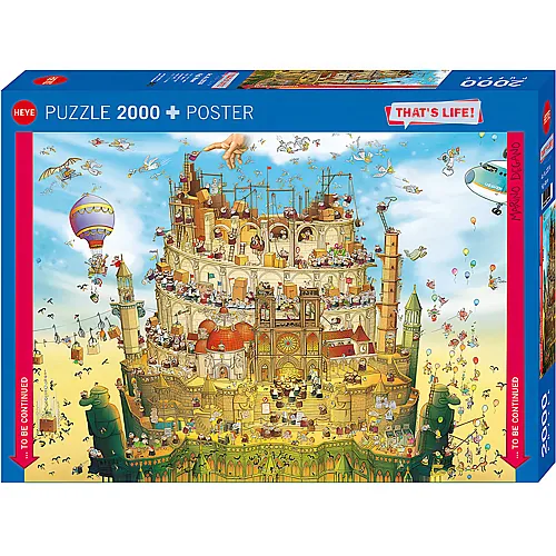 HEYE Puzzle That's Life! High Above (2000Teile)