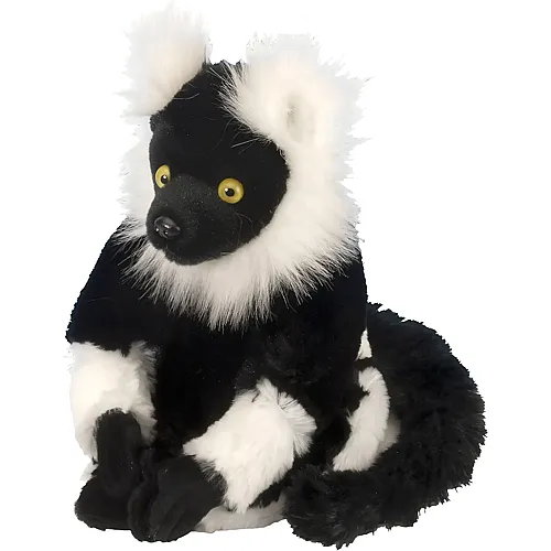 Wild Republic Rainforest Schwarz-Wei�er Lemur - 20 cm