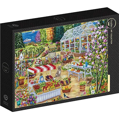 Grafika Puzzle Art Collection Gartencenter - 1000 Teile