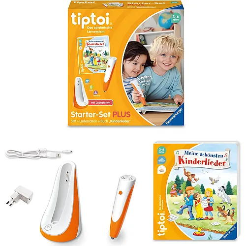 Starter-Set Plus - Stift mit Ladestation und Meine sch�nsten Kinderlieder