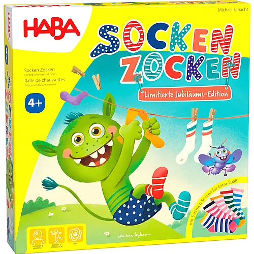 HABA Socken Zocken Jubil�umsedition