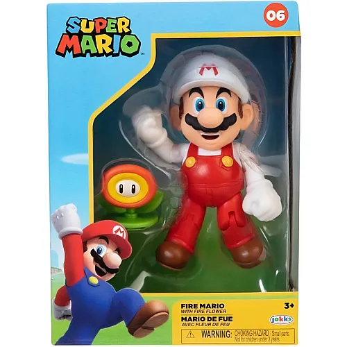 Nintendo: Fire Mario - Figur 10 cm