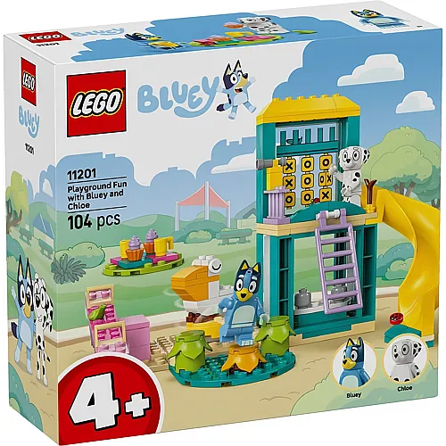 LEGO Bluey und Chloe auf dem Spielplatz (11201)