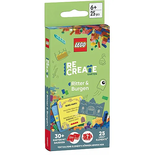 Ameet LEGO� ReCreate Activity Cards Ritter