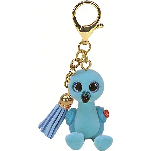Ty Beanie Clips Schl�sselanh�nger William der Flamingo - 10 cm