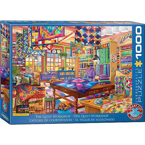 Eurographics Puzzle Der Quilt-Workshop - 1000 Teile
