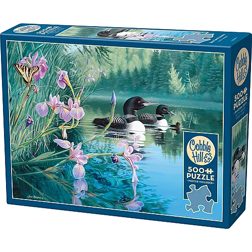 Cobble Hill Puzzle Seetaucher in der Lilienbucht (500Teile)