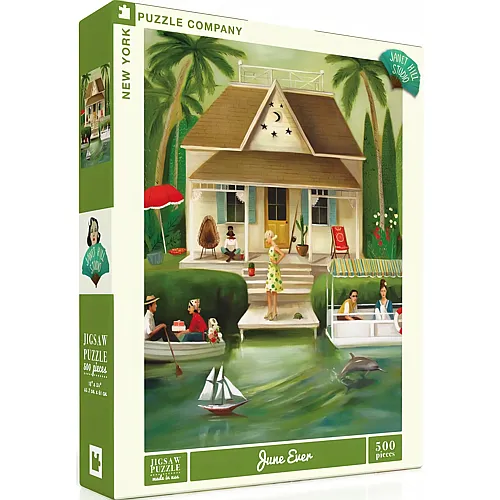 New York Puzzle Company Splendid Summer Home (500Teile)