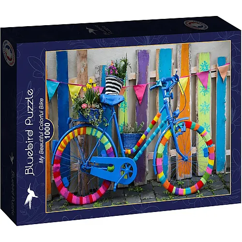 Bluebird Puzzle My Beautiful Colorful Bike - 1000 Teile