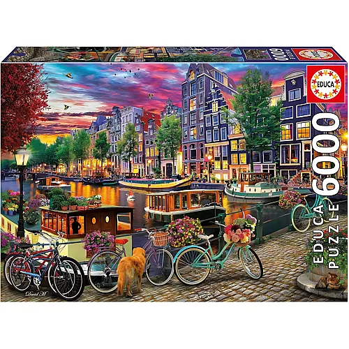 Radfahren in Amsterdam 6000Teile