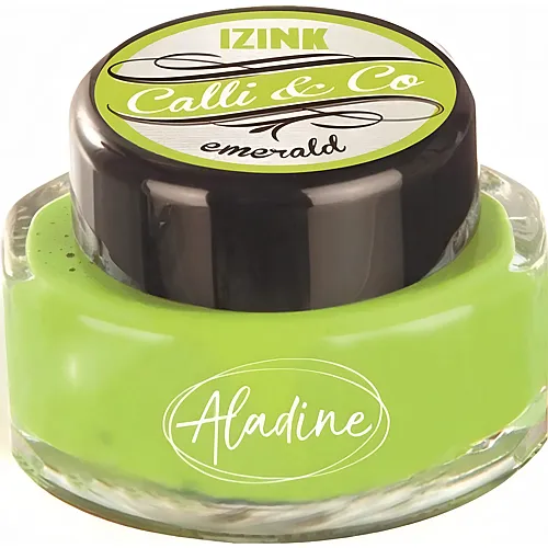 Aladine Tinte Calli & CO Smaragdfarbe - 15 ml