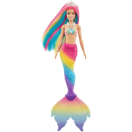 Regenbogenzauber Meerjungfrau mit Farbwechsel