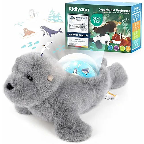 Kidiyana 3in1 Baby Einschlafhilfe Seel�we - 31 cm