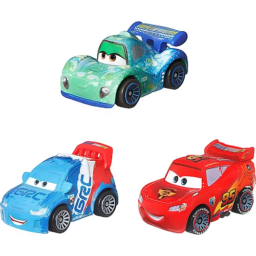 Mattel Mini Racers Disney Cars 3er-Pack Derby (MiniRacers)