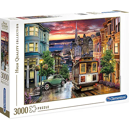 Clementoni Puzzle High Quality Collection San Francisco (3000Teile)