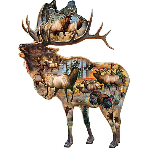 SunsOut Puzzle Cynthie Fisher Bugle Call - 800 Teile