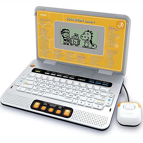 Schulstart Laptop E Grau/Gelb DE