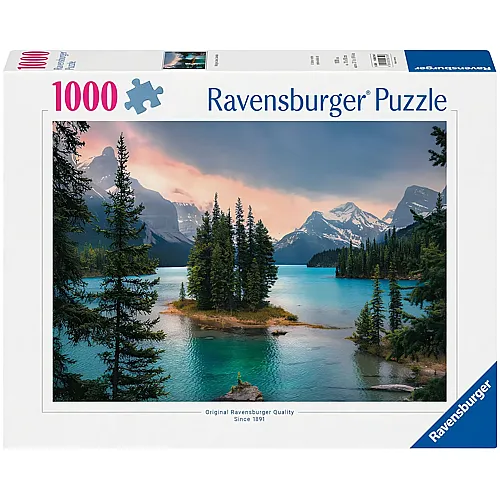 Ravensburger Puzzle Maligne Lake, Kanada - 1000 Teile