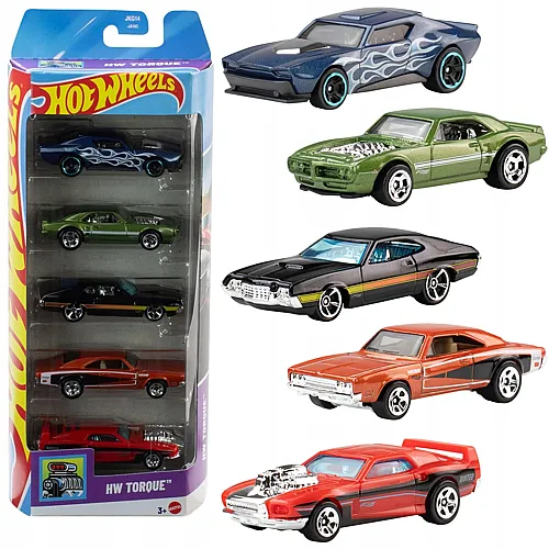 5er Geschenkset HW Torque - 1:64