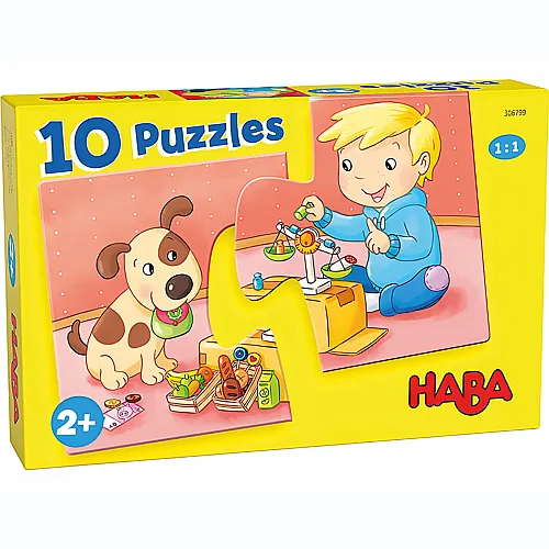HABA Puzzle Mein Spielzeug (10x2)