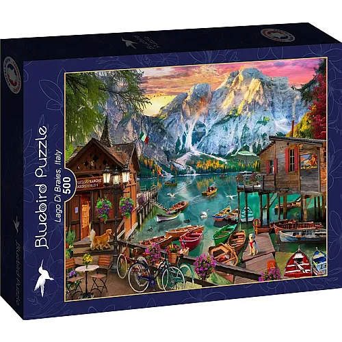 Bluebird Puzzle Lago Di Braies, Italy (500Teile)