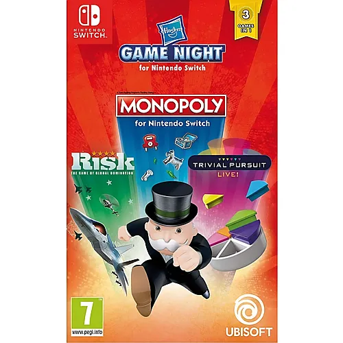 Ubisoft Hasbro Game Night [NSW] [Code in a Box] (D)
